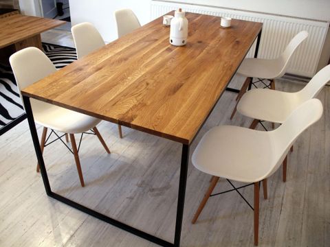 Understanding the craftsmanship behind industrial dining tables with black steel frames